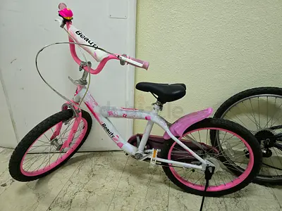 Pink kids bike - good condition