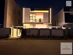 Luxury villa in Al Helio 2, Ajman, ready for immediate occupancy with high-end finishes and spacious