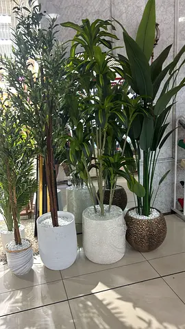 artificial indoor plant with decorative pot price for one