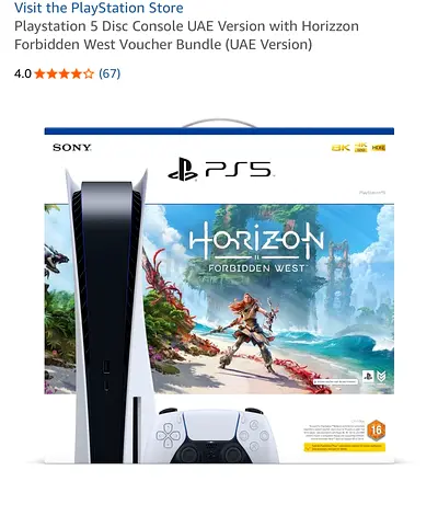 Playstation 5 Disc Console UAE Version + plus PlayStation 5 Portal Remote Player