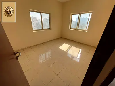 For Rent in Ajman – Al Rashidiya 2 Location: Opposite Falcon Towers, very close to all services and Dubai and Sharjah exits Two-bedroom apartment wi
