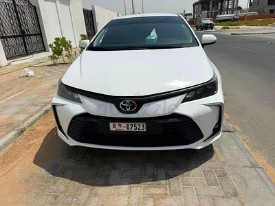 Toyota corolla GCC space 2022 model 4 months Mulkiya valid full insurance kilometer 104600
