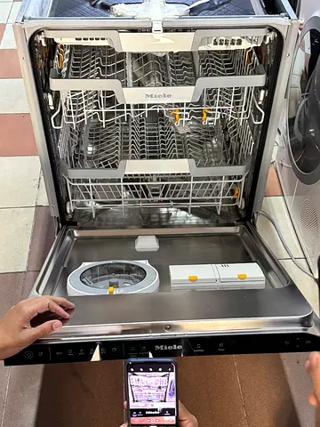 Miele built in dishwasher auto dose 7000 series