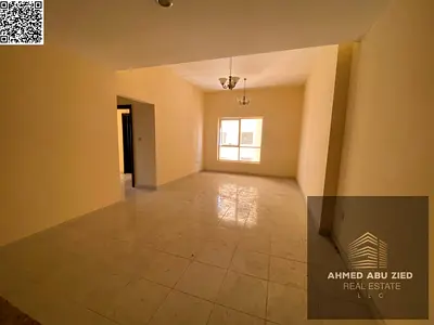 ارقي غرفتين وصالة للايجار السنوي مدينة الامارات - غرفتين نوم - غرفة ماستر - 2 حمام - بلكون اطلالة مفتوحة - خزائن الحائط - جيم و مسبح - تكييف مركزي