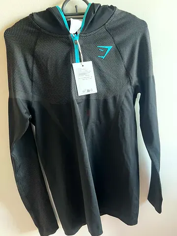 WTS Onyx V5 - Hoodie: Black / Grey Size XS