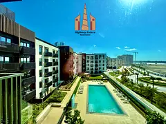 Spacious 1 Bhk apartment with gym pool parking free