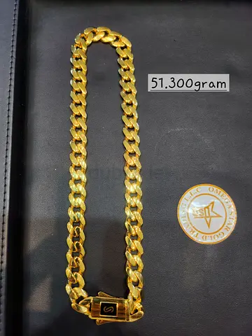 Gold Chain Bracelet 51.3 grams