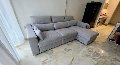 Super brand new condition ikea esklstuna lshape sofa bed under storage