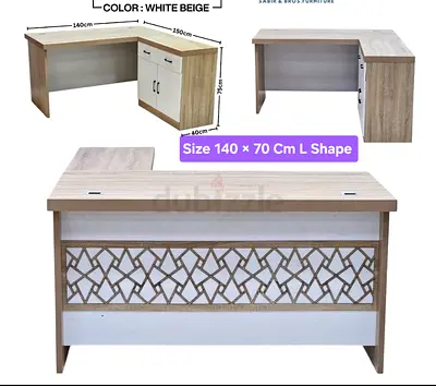 Brand New L Shape Office Table