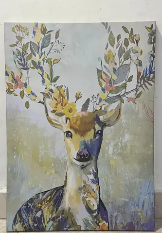 Artistic Deer Wall Art