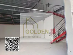 High-capacity 4,250 sq ft warehouse with mezzanine &amp; 57 kW 3-phase electricity on main road, Al 