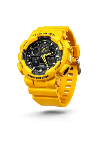 G-Shock Yellow Watch