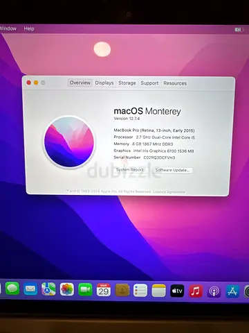 Apple MacBook Pro with macOS Monterey