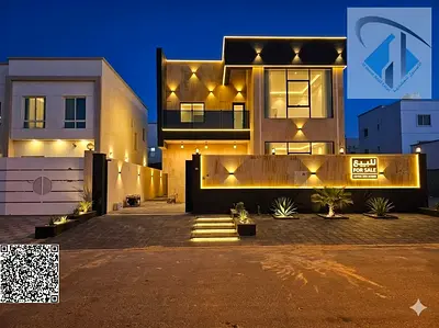 Exceptional opportunity now! Brand new villa, fully furnished with registration, electricity, and water, located opposite Sheikh Mohammed Bin Zayed Ro