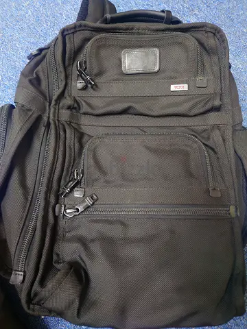 TUMI Alpha T-Pass 26578DH Brief Backpack Black Carry On Travel Laptop Pocket