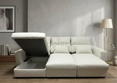 IKEA ESKILSTUNA Sectional Sofa Bed With Storage