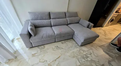 Brand new condition IKEA esklstuna lshape sofa bed under storage