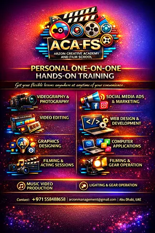 LEARN VIDEOGRAPHY, PHOTOGRAPHY, AI, AND COMPUTER