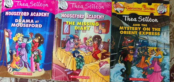 THEA STILTON COMIC BOOKS