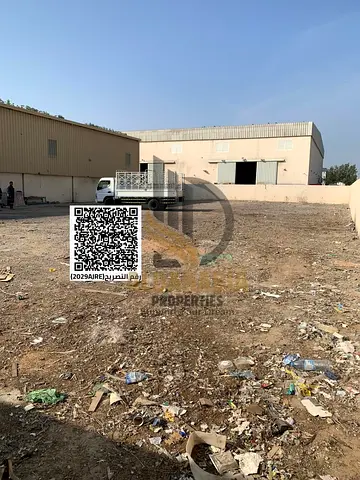 🏭 مستودع للإيجار السنوي | المنطقة الصناعية – أم القيوين 📦
