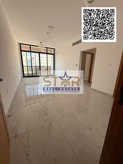 One bedroom and a living room in Al Hamidiya area, new tower, first tenant, annual rent in Ajman