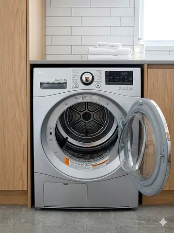 LG 8KG Dryer MODEL  RC8066CF,Sensor Dry, Inverter Technology