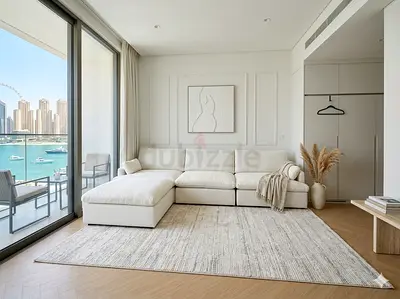 Home center feather 🪶 filled modular 4 piece sofa with ottoman