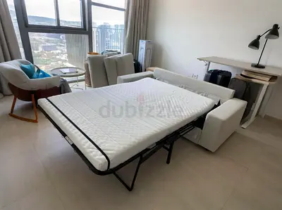 IKEA vimle two seater sofa bed Beige Good condition