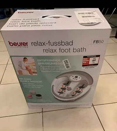 Beurer foot spa