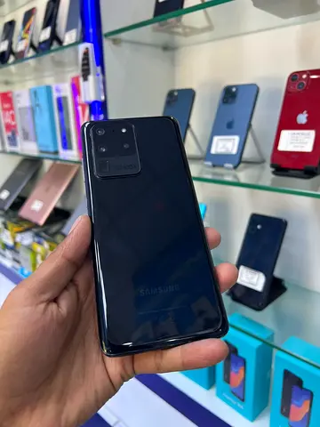 SAMSUNG S20 ULTRA,, 12 GB RAM,, 128 GB STORAGE,, TRA UAE VERSION DUAL SIM CARD