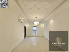 New brand villa ,first tenant for annual rent - 5 master bedrooms - 6 bathrooms - maid's room - 