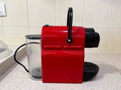 Nespresso Coffee Machine in Red