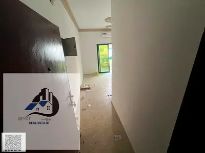 For annual rent in Ajman, one bedroom and living room, Al Rashidiya 1.