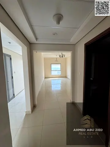 مع شهر مجانى للايجار السنوي ارقي شقة ثلاث غرف وصالة , النعيمية 1 | غرف ماستر ,خزائن بالحائط , 4 حمام , بلكون | موقع مميز مع باركينج مجاني+غاز |