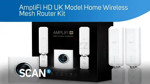 Brand New AmpliFi AFi-HD-UK Ubiquiti HD Kit Home Mesh WiFi System, Wireless Internet AED 1100/-
