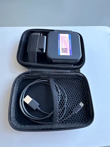 Portable Wireless Charger for iphone, airpods and watch including Carrying Case with Charger