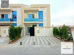 Luxury villa in Al Helio 2, Ajman, ready for immediate occupancy with high-end finishes and spacious