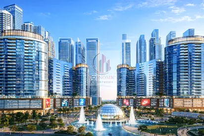 دوبلكس 4 غرف نوم | مفروش بالكامل | عرض نقدي 30% | أول بحيرة كريستالية في عجمان