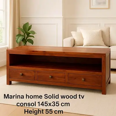 Marina Solid wood TV table