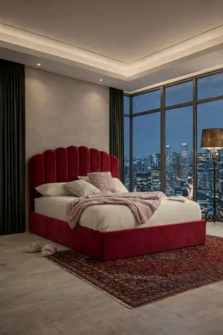 Stylish Brand new Queen size bed frame storage bed good Quality double bed Queen bed