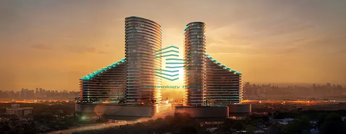 استوديو مفروش | بن غاطي سكاي فليم 2 | إطلالات على المارينا وأفق البحر