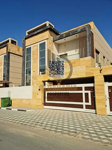 فيلا جديدة للإيجار في الزاهية على الشارع الرئيسي 120 الف درهم