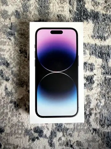 iPhone 14 Pro 256GB Deep Purple – Perfectly Working (Back Cracked)