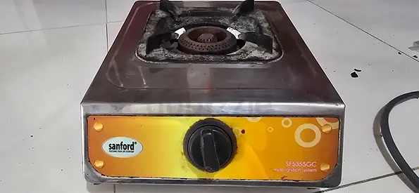 Sanford single-burner gas hot plate - used