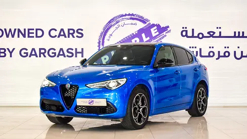 0% DP |AED 1,978/Month | Alfa Romeo | Stelvio Veloce | 2022 | Gargash Warranty and Service