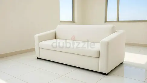 Natuzzi three seater sofa bed with mattress