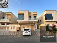 Luxurious and beautiful brand new villa for annual rent in Al Yasmin area - 5 master bedrooms - 7 ba