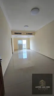 Brand new first-occupancy apartment for annual rent in Al Jurf 3, Ajman. 2 bedrooms, 3 bathrooms, s