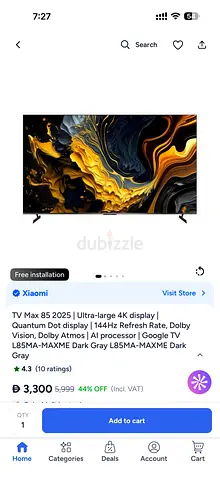 Tv 85 Inch Xiaomi
