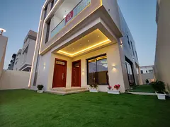 Luxury villa for rent in Al Yasmin area – direct view of Al Yasmin Park. 6 spacious bedrooms, larg